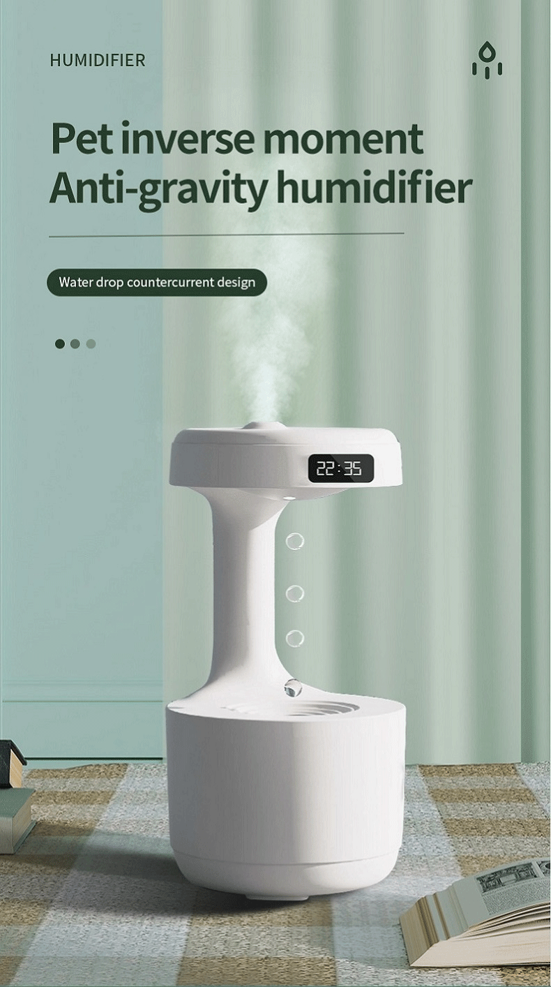 The Gravity-Defying Aromatherapy Humidifier