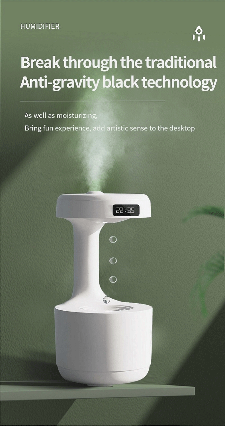 The Gravity-Defying Aromatherapy Humidifier